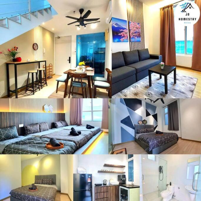 The Wave - 3R3BR Duplex Penthouse l 10 Pax l Near Jonker l A23A15, Melaka