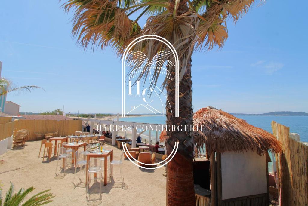 Charmant RDJ T3 en Bord de Mer terrasse Carqueiranne By HC - 5