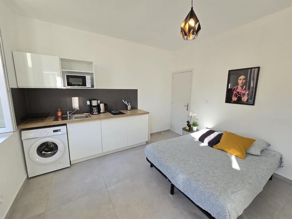 GregBnb - Studio 23m2 - Climatisé -10min Gare - 5 - 4