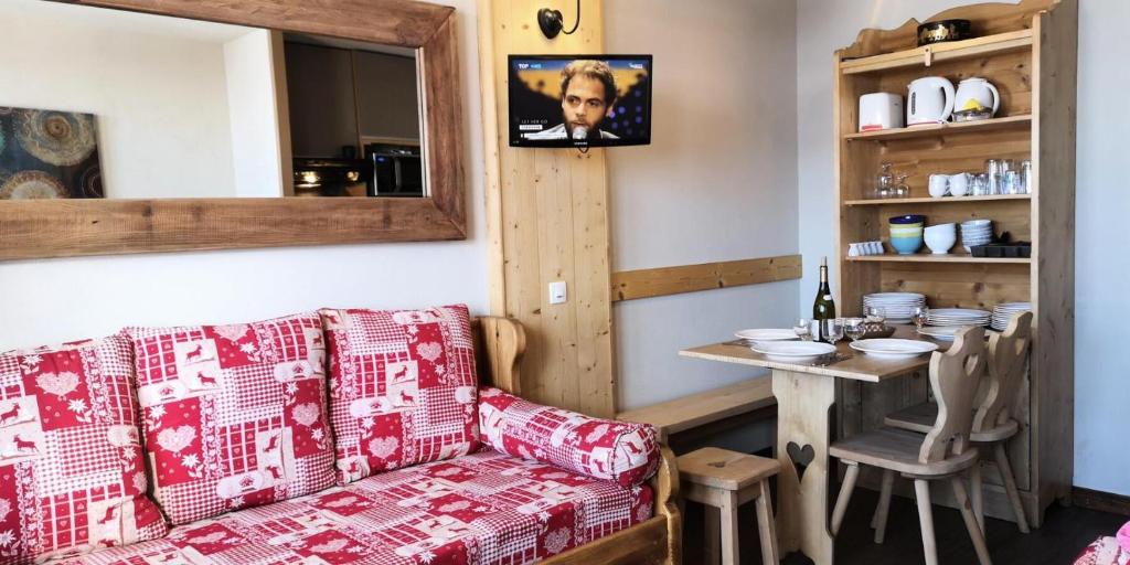 Résidence Andromede - Appartement tout confort · Au pied des pistes · Vue pistes · Casier à skis MAE-3586, Mâcot La Plagne