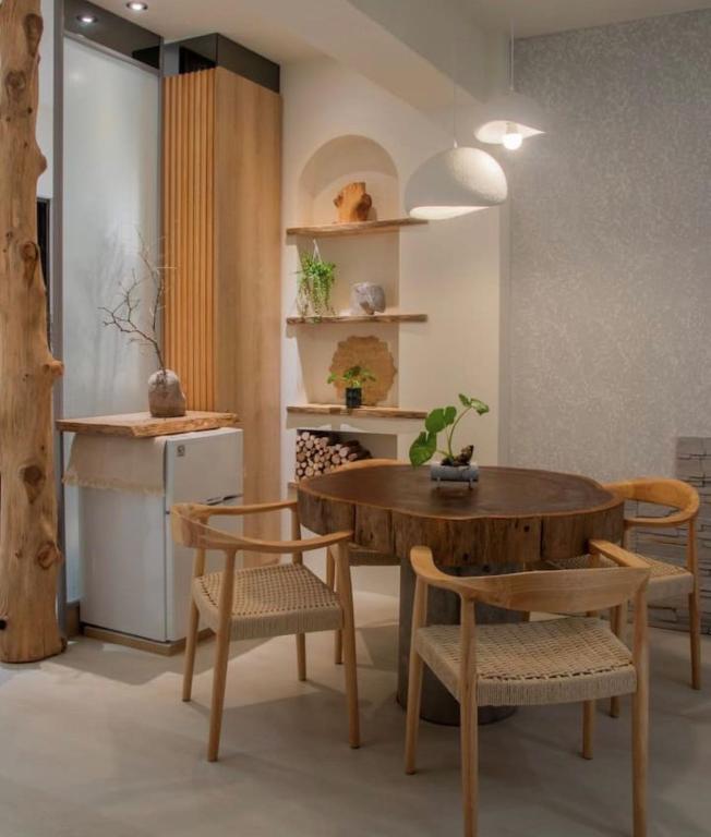 礁溪溫泉民宿 2-4人兩房公寓 侘寂風, Ťiao-si