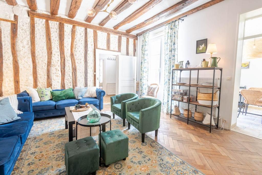 Belle-Bleu Townhouse - Maison pour 8pers. - 3