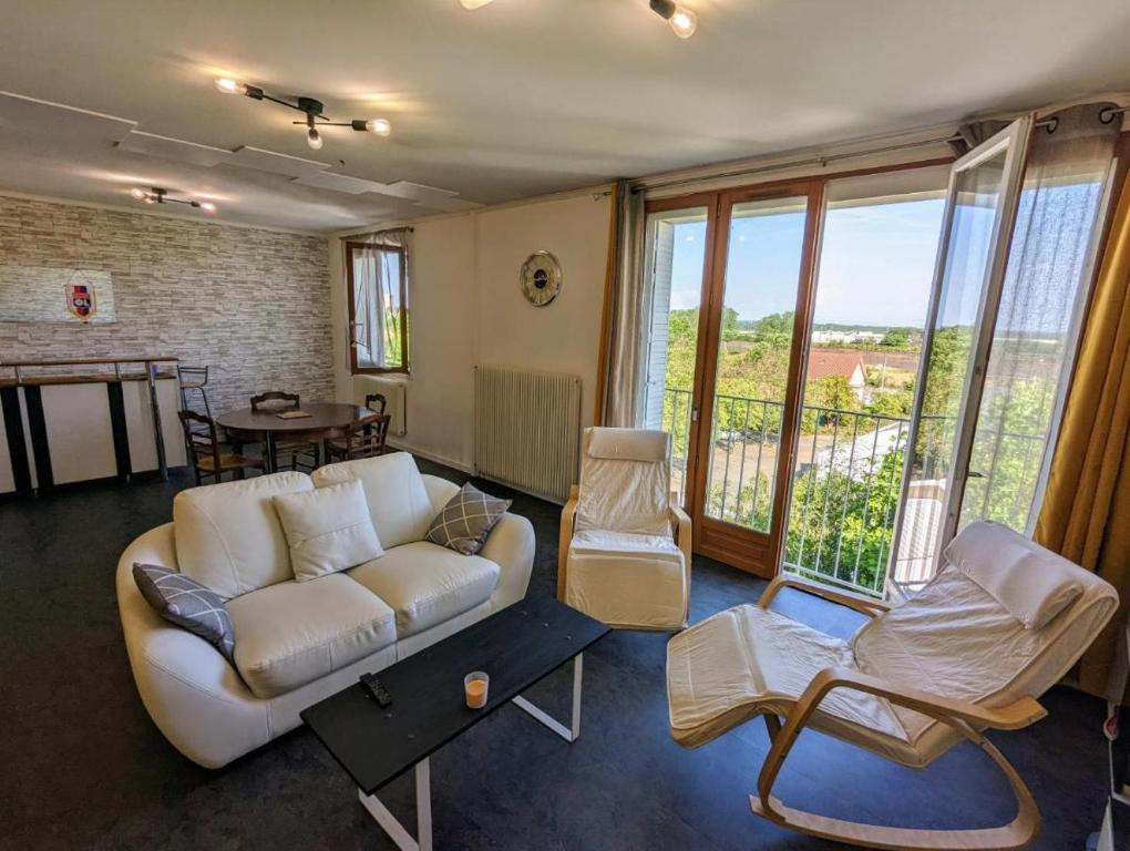 L'Horizon Spacieux - Parking Gratuit, Mâcon