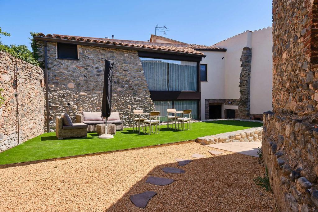 Hotel Molí Cardedeu 정원 또는 공용 라운지