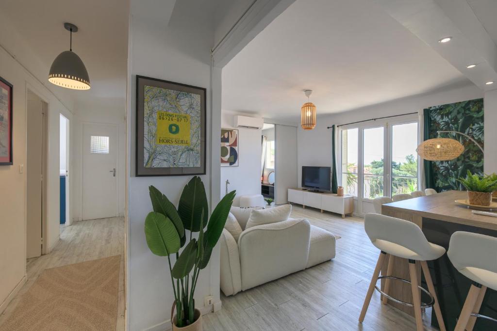 Appartement design avec vue mer, Toulon