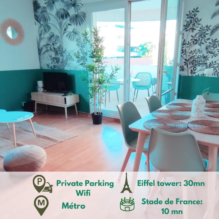 Lush Fresh Home in Paris near Stade de France - 3
