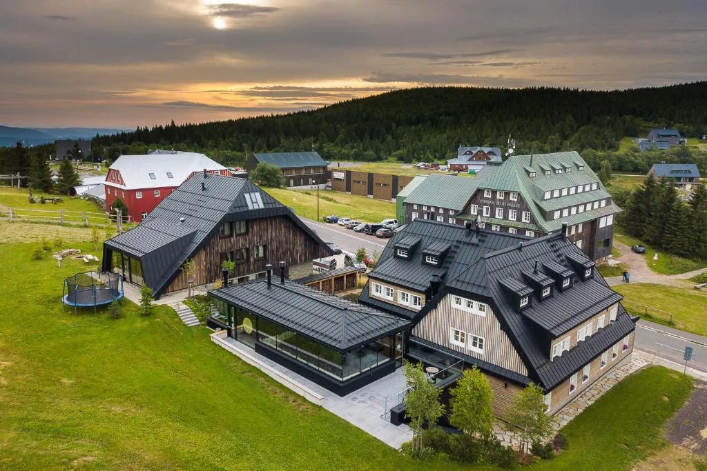 Chata Hradečanka, hotel a Horní Malá Úpa
