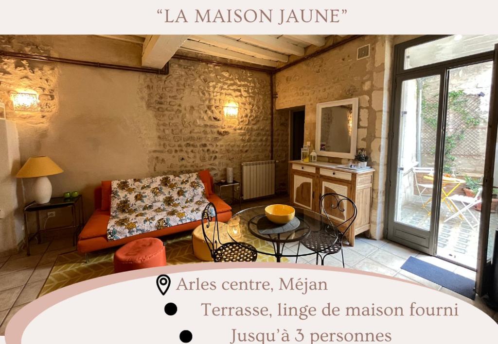 "La maison jaune" Arles centre terrasse - 1