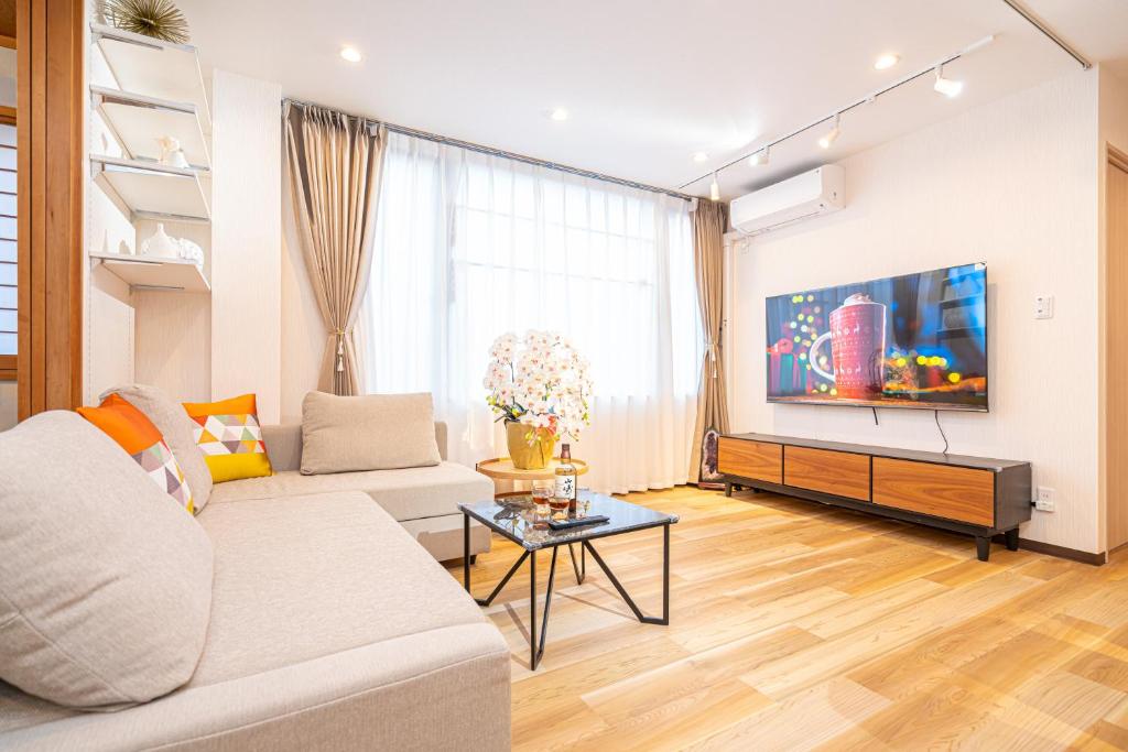 Asakusa,Ginza,Ueno,Skytree,Stn&Conv 1min ,Family suite,45 Mins to Airport,Kiyoka Villa 清禾