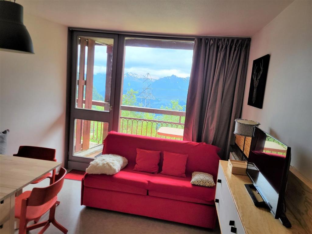 Studio rénové 5 pers, balcon, vue Mont Blanc - FR-1-346-376 - 2