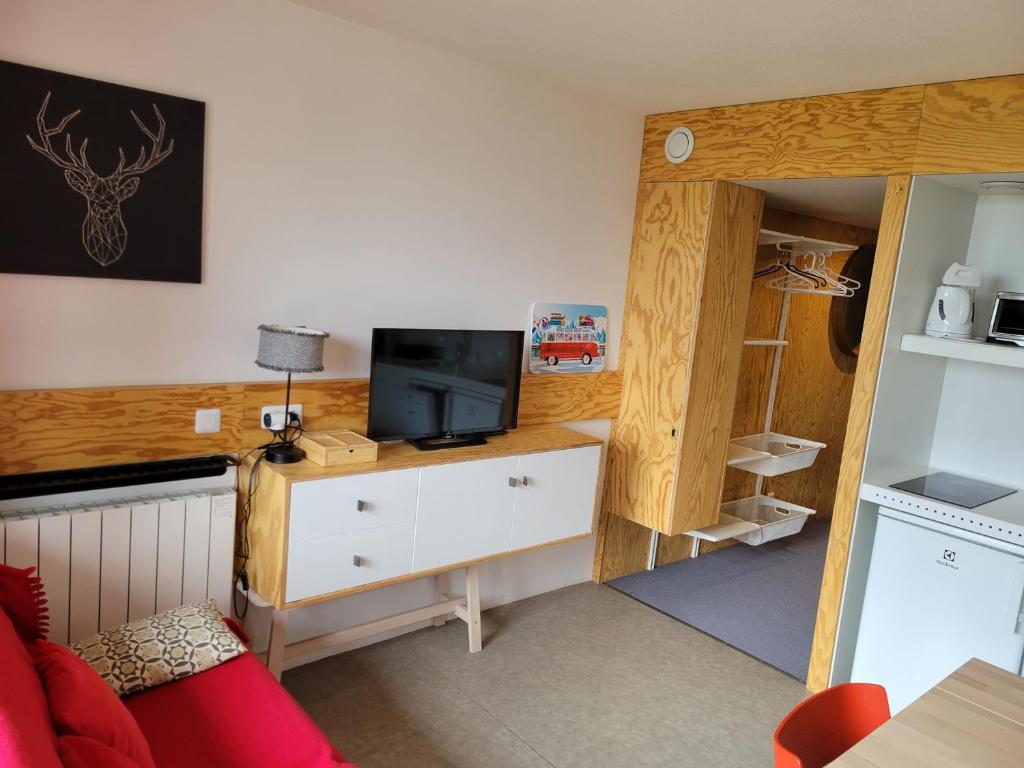 Studio rénové 5 pers, balcon, vue Mont Blanc - FR-1-346-376 - 3