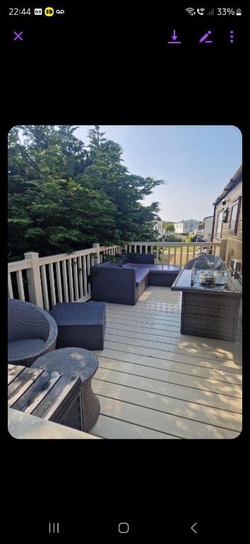 Modern caravan elm crescent Lyons robin hood, Rhyl