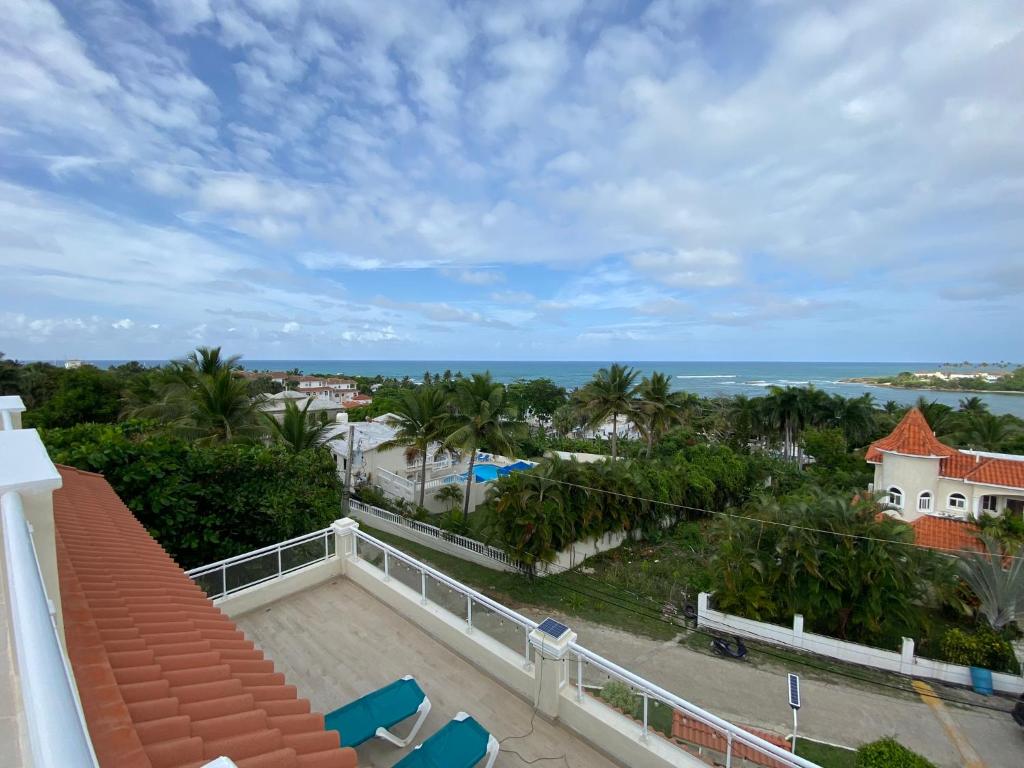 2 BR & 1WR Suite at Villa Costa Verde near Playa Cofresi, Puerto Plata with a pool, balcony, and a rooftop terrace, San Felipe de Puerto Plata