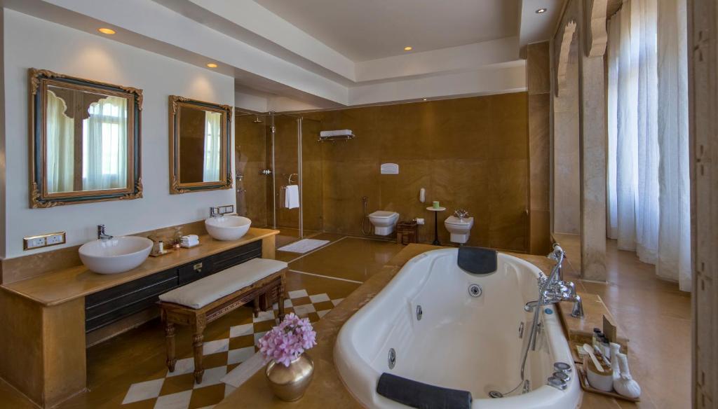 Bathroom, Suryagarh Jaisalmer in Jaisalmer