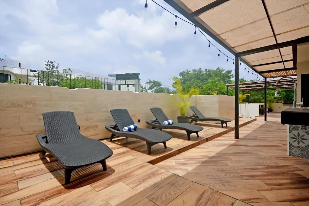 Departamento amplio con balcon y mini alberca privada - 5