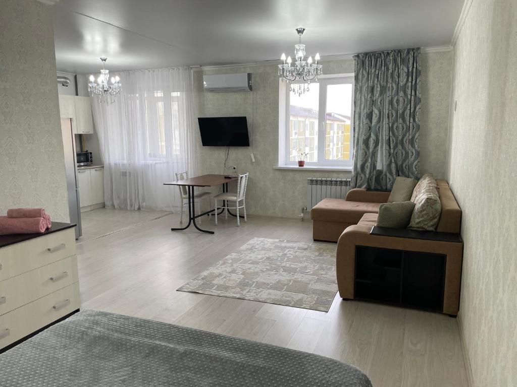 Уютная квартира-студия в Атырау ЖК MODERN SITY, Atyraū