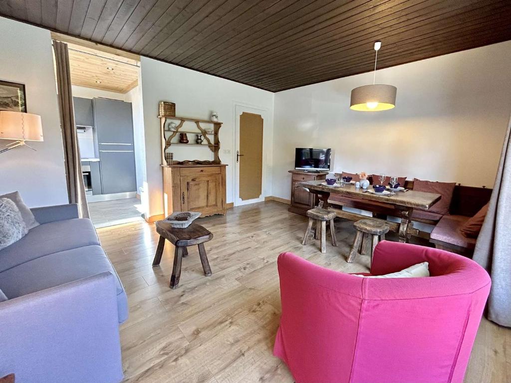 Appartement cosy 2 pièces avec balcon, proche centre et télécabine, piscine et tennis en été - FR-1-597-20 - 5