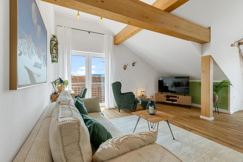 WIESENglück - Helles Apartment mit Blick auf Allgäuer Wiesen, 2 Schlafzimmer & zentrale Lage - 5