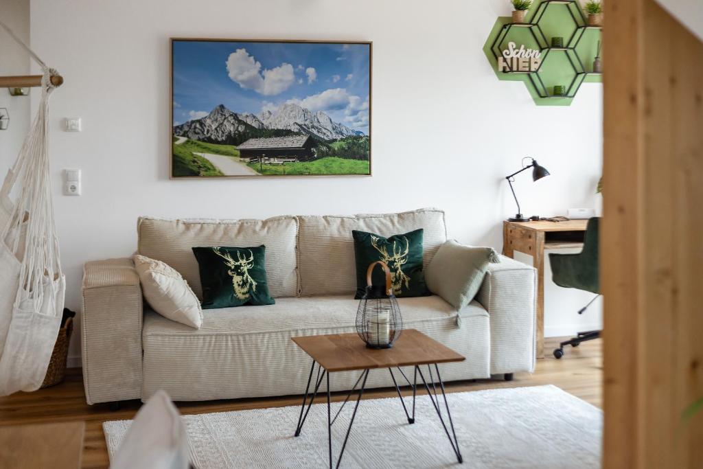 WIESENglück - Helles Apartment mit Blick auf Allgäuer Wiesen, 2 Schlafzimmer & zentrale Lage - 3