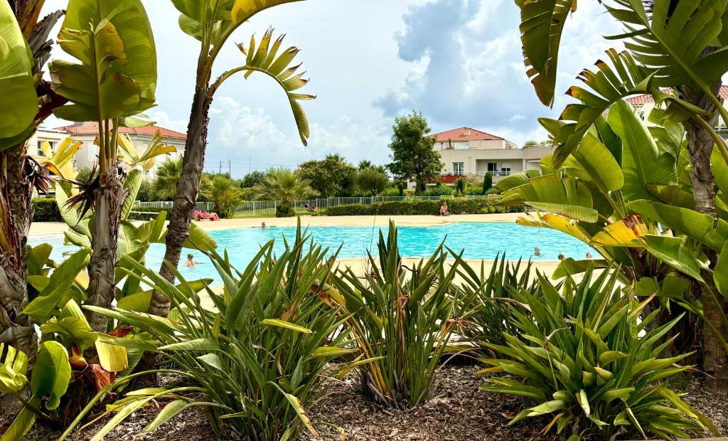 Beachside Apartment with Pool & Garden in Juan les Pins - 1