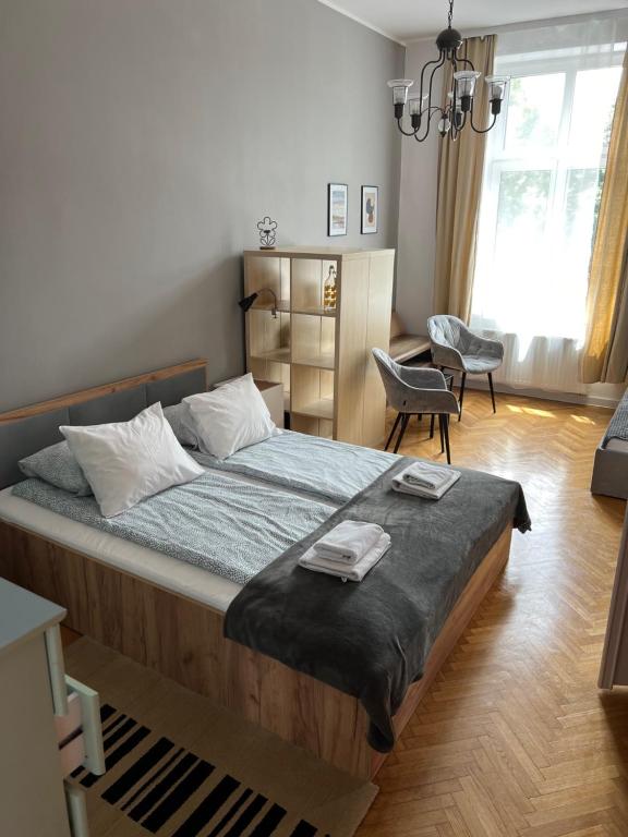 Large Apartment next to Main Station - 85 m2, Krakov