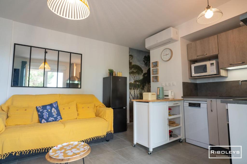 Riboleys - T2 climatisé avec WIFI et piscine - 2