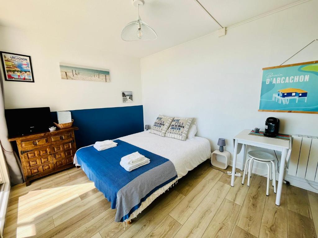 Studio vue mer-port Arcachon - 4