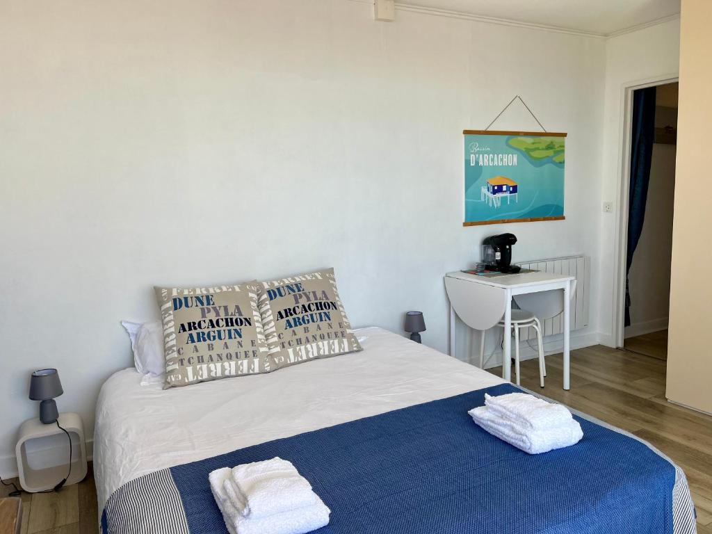 Studio vue mer-port Arcachon - 5