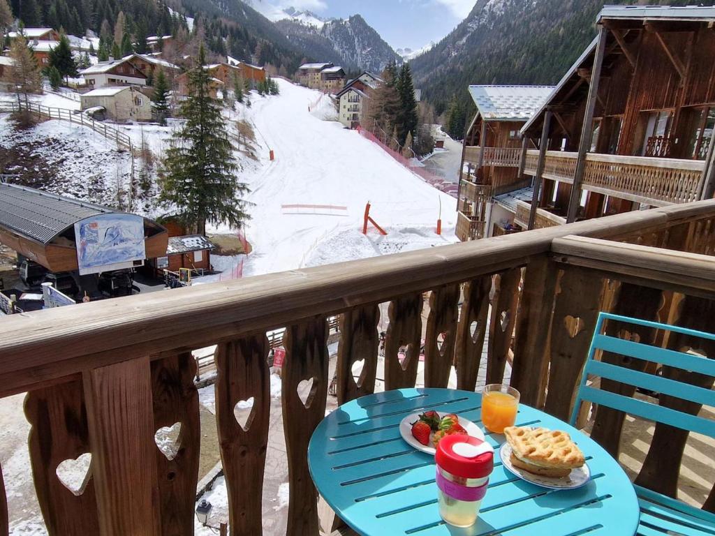 Studio 3 personnes au cœur de Valfréjus, balcon et casier à skis - FR-1-265-219 - 1