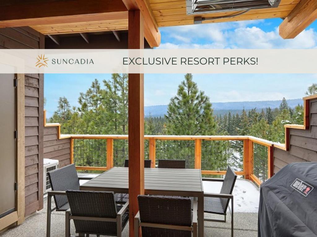 Suncadia 2 Bdrm with Patio Overlooking the Mountains, Cle Elum