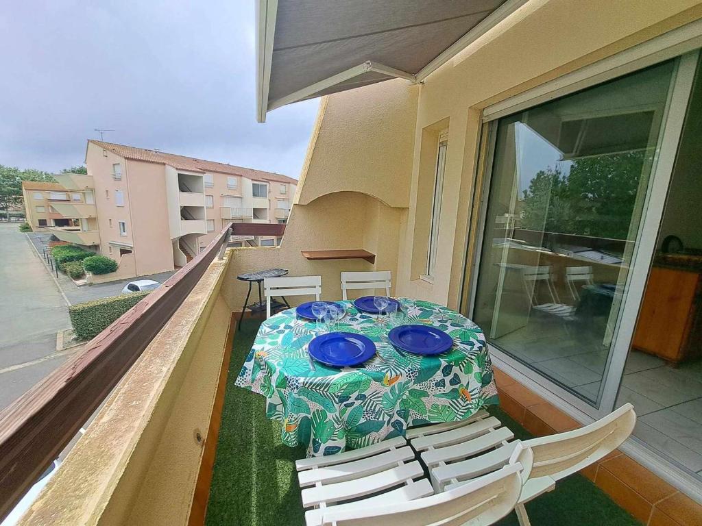 Accès direct plage! Charmant T2 mezzanine avec terrasse et parking privé - FR-1-326-833 - 2