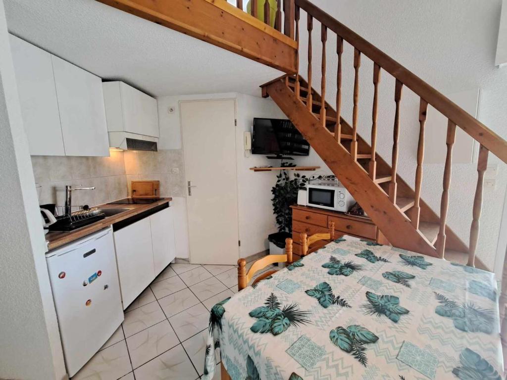 Accès direct plage! Charmant T2 mezzanine avec terrasse et parking privé - FR-1-326-833 - 5