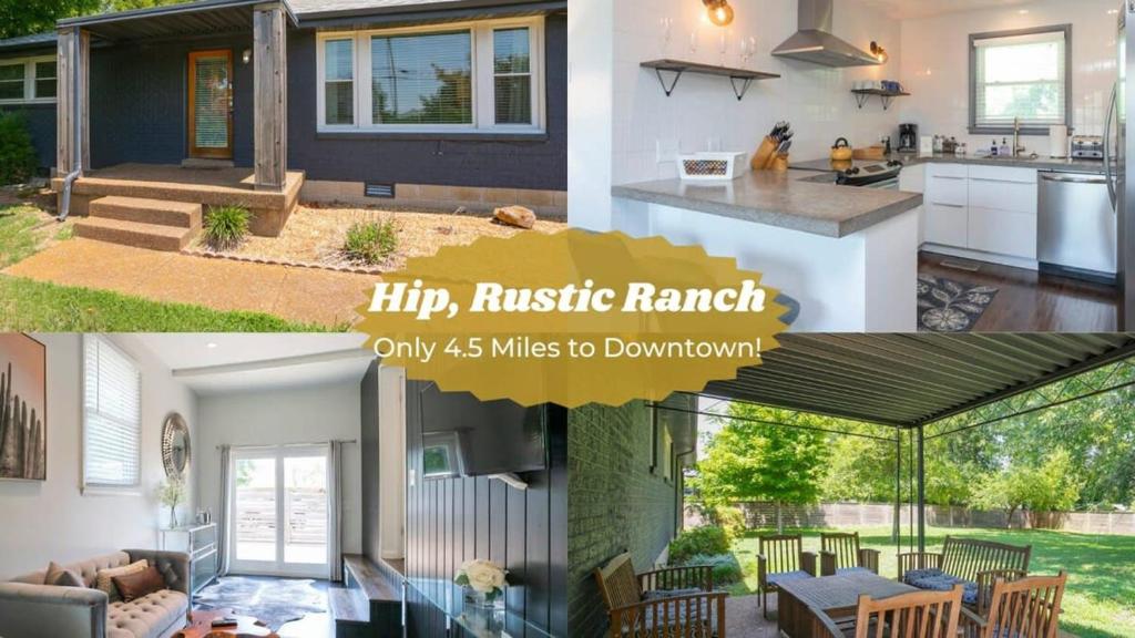 Hip Rustic Ranch Style Home in East Nashville, Nashville