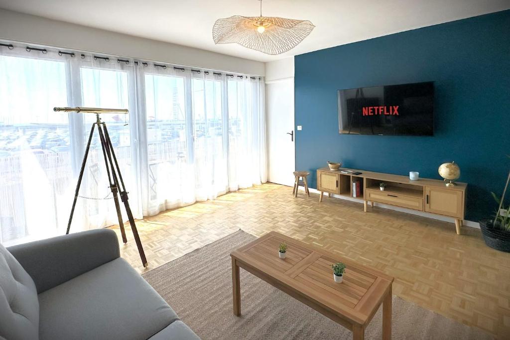 La Longue Vue-Appart vue mer avec balcon-parking - 2