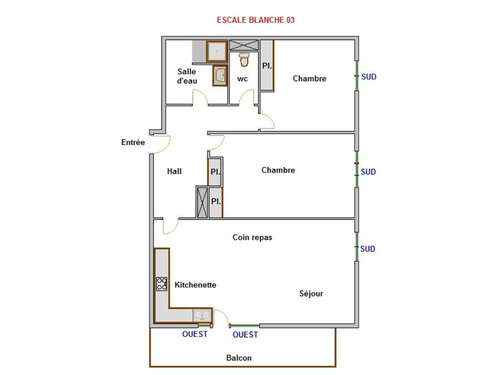 Appartement chaleureux 3 pièces, animaux acceptés, près des pistes - FR-1-304-92 - 5