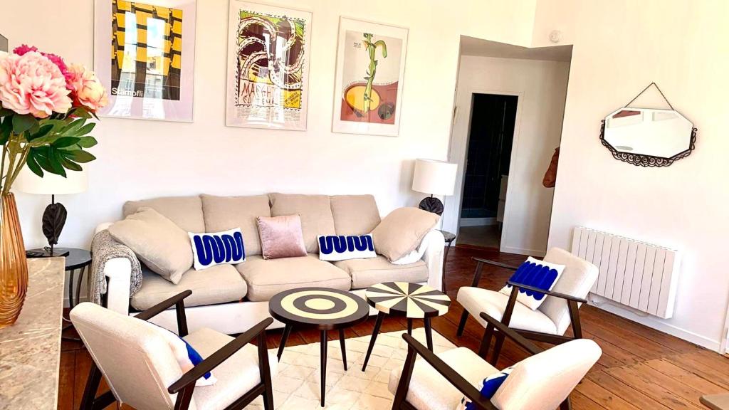Exceptionnel Vieux Port 65m2 4-6 pers, wifi, patio - 3