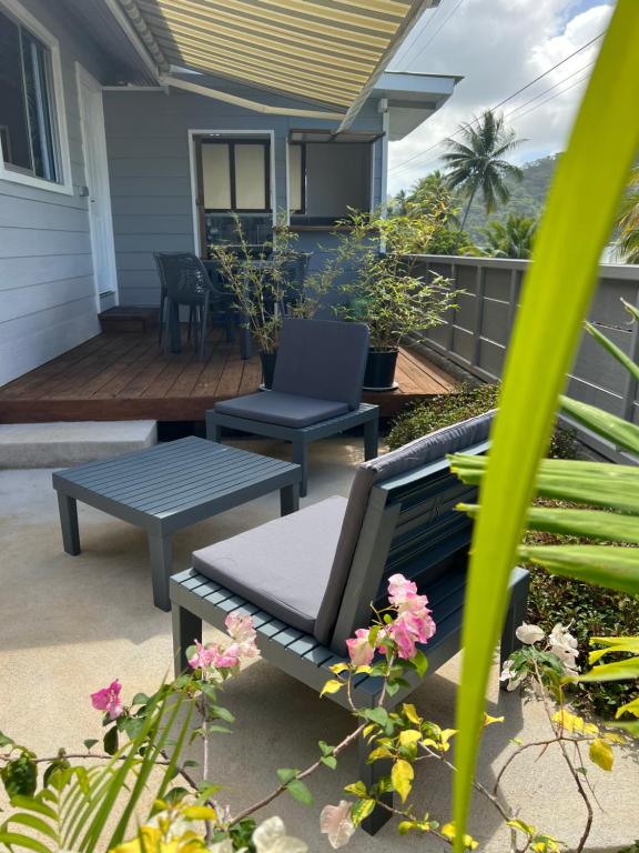 บังกะโล 1 ห้องนอน 1 ห้องน้ำส่วนตัว ขนาด 35 ตร.ม. – ไวเตาเร (Morning Sun bungalow)