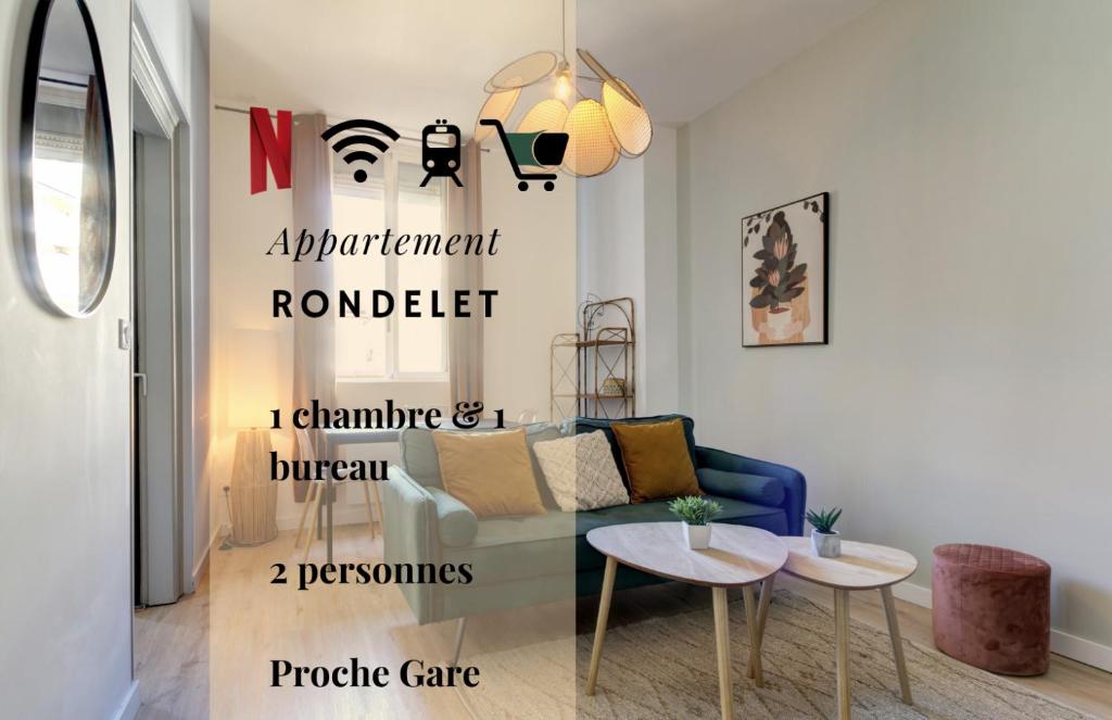 037-St Denis 1, Appart 2 chambres,Centre ville, Montpellier