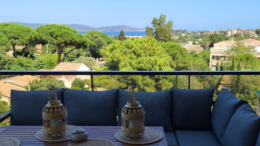 Appartement climatisé T3 vue mer de 63 M2 - 2 chambres et belle terrasse de 23 M2 - 4