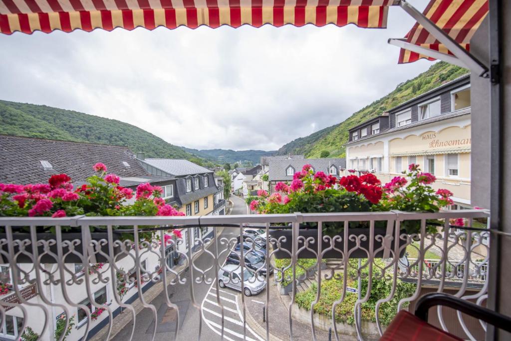 Das Gästehaus in Valwig 眺望