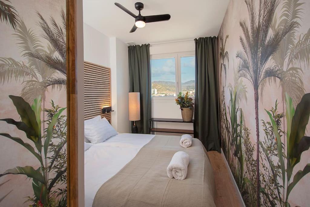 Urban Jungle in Malaga Center, 18th Floor, Rooftop pool, Free Parking - 5
