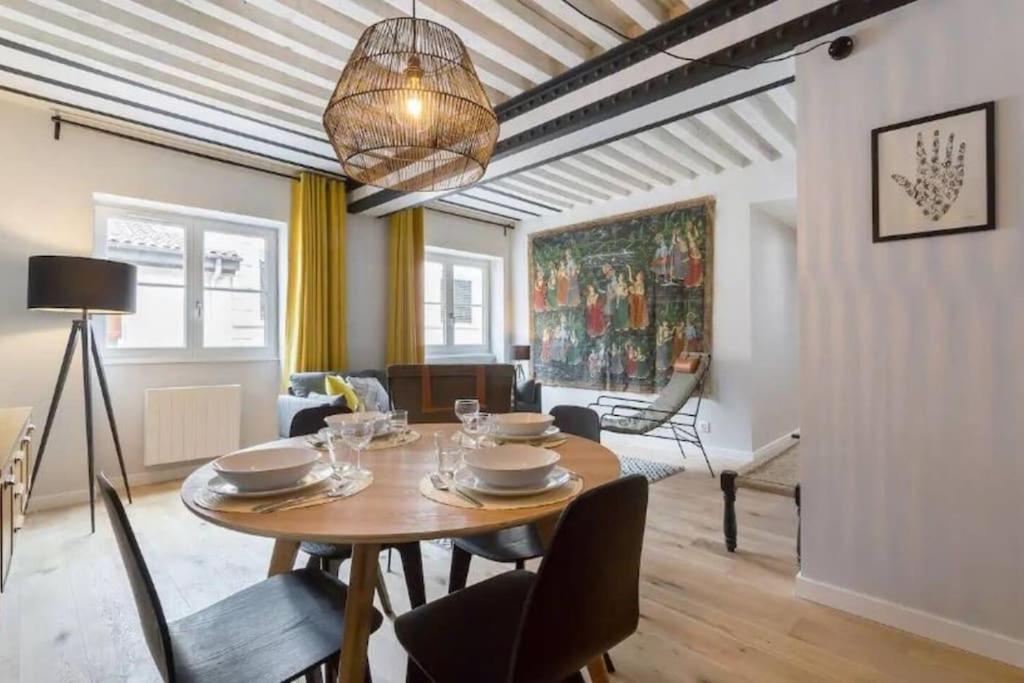 Canut authentique et design, deux chambres, Lyon 1 - 3