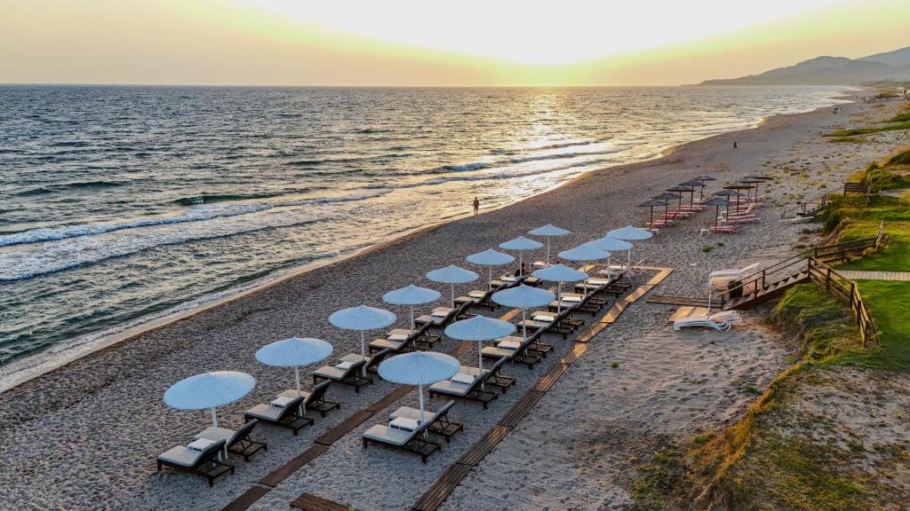 Beach, SESA Boutique Hotel & Restaurant in Kanali (Zaloggo)