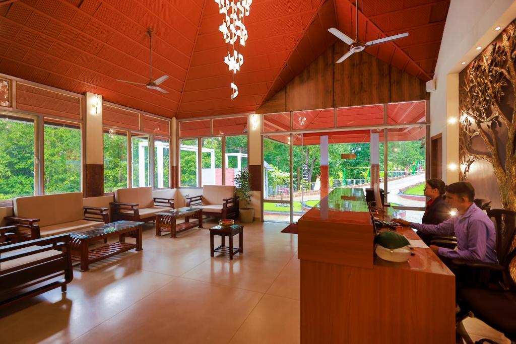 Lobby, Silent Brook Resort - Coorg in Coorg