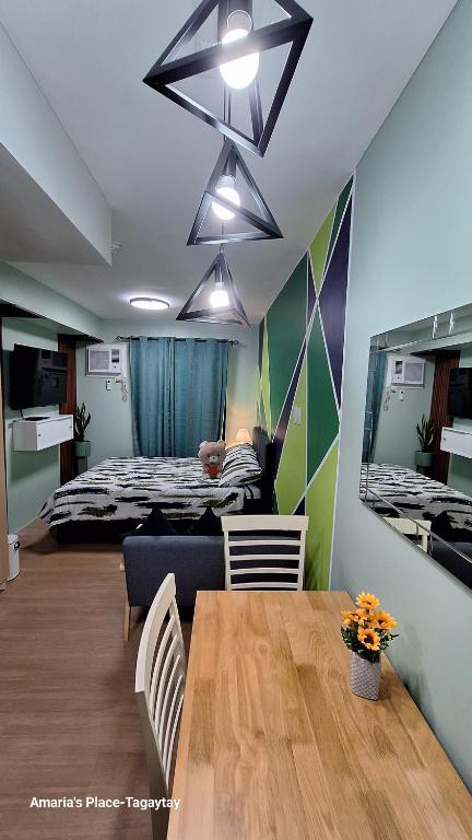 15 minutes away from Skyranch & Starbucks Hiraya-Amaria Place With Netflix, Tagaytay