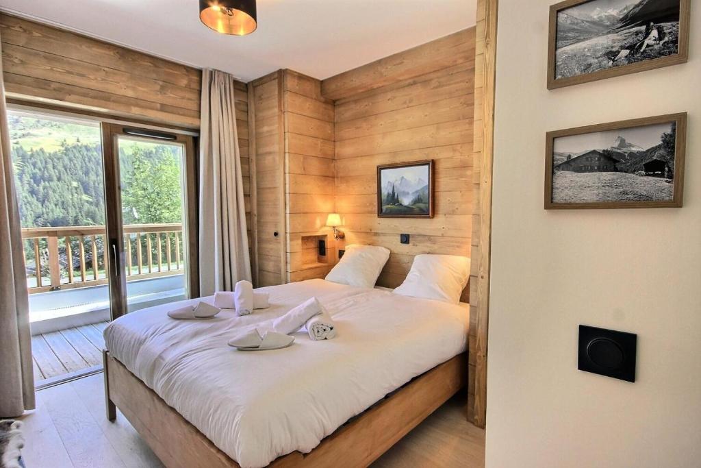 Les Chalets C Les Marmottes - NOUVEAU : très beau 4 pièces dont 1 chambre cabine magnifiquement situé au coeur des 3 Vallées MAE-3984 - 5
