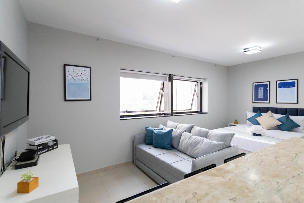 Easy star - Charmoso flat C/Vaga no Jardim Paulista - KJ01I, São Paulo