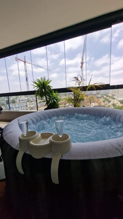 Luxueux Studio avec jacuzzi et salle de sport, Casablanca