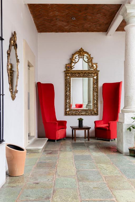 Exterior view, La Catrina de Alcala in Oaxaca