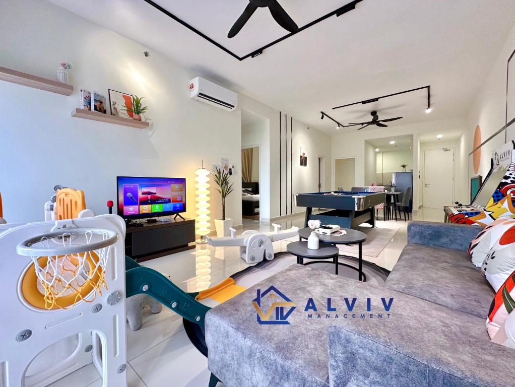 NEW! The Apple Residence I 2-3BR I Game I 5min Jonker - Managed by Alviv Homestay, Melaka